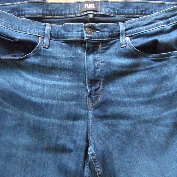 Mens PAIGE Federal Slim Straight Leg Dark Wash Jeans size 40 X 30 - Picture 4 of 9